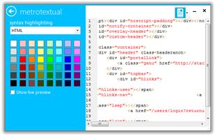 MetroTextual screenshot 3