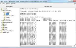 Yet Another Registry Utility (yaru) screenshot 1