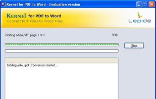 Kernel for PDF to Word screenshot 3