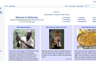 Wikibooks screenshot 1