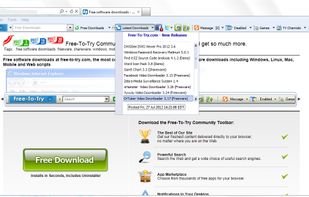 Free-To-Try Community Toolbar screenshot 1