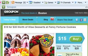 Free-To-Try Community Toolbar screenshot 1