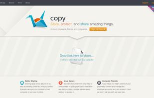 Copy.com screenshot 1