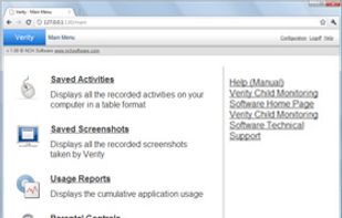 Verity Parental Control Software screenshot 1