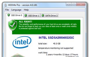 HDDLife screenshot 1