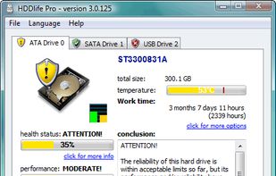 HDDLife screenshot 2