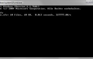 Verify a .sfv-file in Windows
