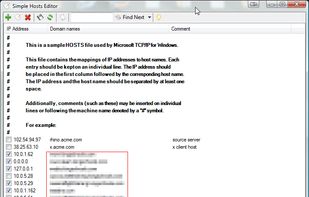 Hosts Editor  screenshot 1