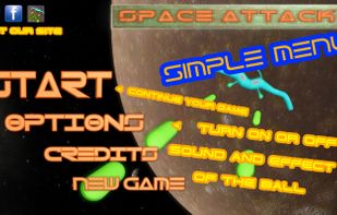 Space Attack HD screenshot 1