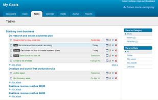 GoalsOnTrack screenshot 1