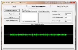 Audio Beat Detector screenshot 1