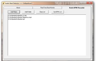 Audio Beat Detector screenshot 1