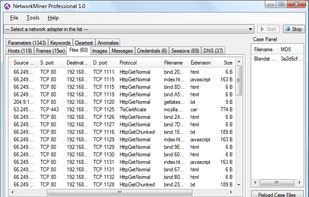 Files extracted from a PCAP