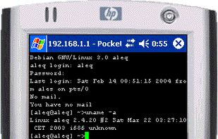 Pocketputty screenshot 1