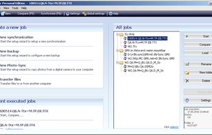 PureSync Main Window
