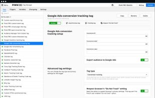 Piwik PRO Tag Manager screenshot 1