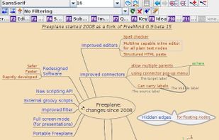Freeplane screenshot 1