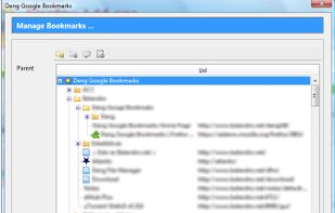 Bookmarks Tree Structure