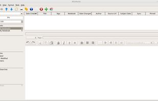NixNote screenshot 3
