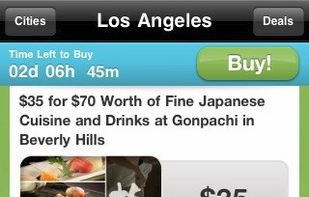 Groupon screenshot 1