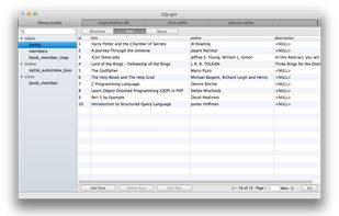SQLight screenshot 1