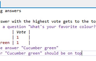 SpecFlow screenshot 1