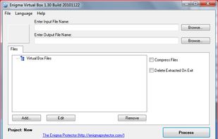 Enigma Virtual Box screenshot 1