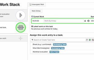 WorkTrail screenshot 2