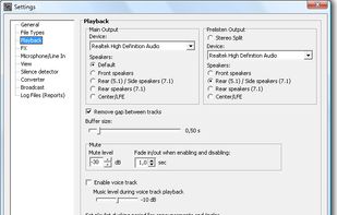 RadioBOSS screenshot 2