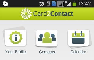 Card2Contact screenshot 1