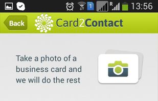 Card2Contact screenshot 2