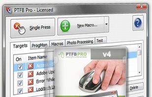 PTFB Pro Software Automation Tool screenshot 1