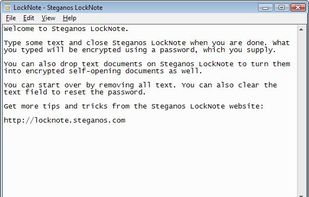 Locknote running in Vista