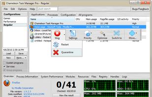 Chameleon Task Manager screenshot 1