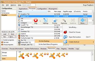 Chameleon Task Manager screenshot 1