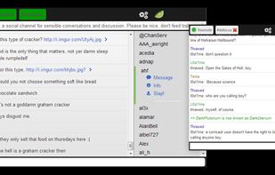 Kiwi IRC screenshot 1