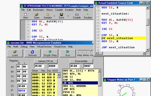 Emu8086 screenshot 1