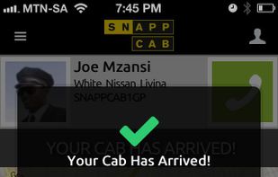 SnappCab screenshot 2