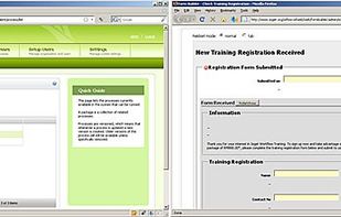 Overview of the workflow software Joget