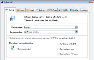 Z-DBackup screenshot 1