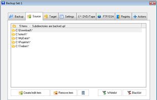 Z-DBackup screenshot 2