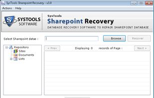 Browse SharePoint Database