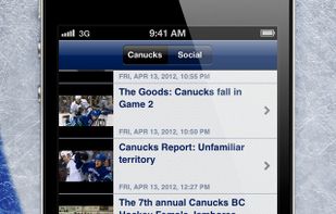 Vancouver Canucks screenshot 1