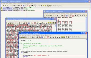 Several instances of TEP showing different formatting