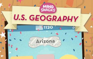 MindSnacks US Geography screenshot 1