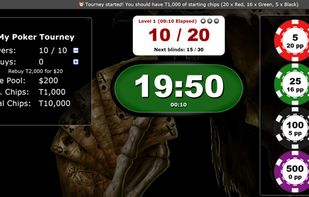 Poker Tourney Manager screenshot 1