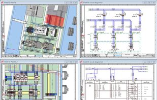 Design with a vast library of pre-designed, pre-approved and tested components
Reduce rework by using pre-approved electrical/pneumatic/hydraulic library parts.
Customize the component library to exactly the ones you and your company need. No more confusion about which components to use.
Now you can design with pre-approved parts and make the right choices as you are designing.