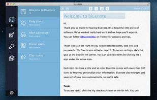 Bluenote screenshot 1
