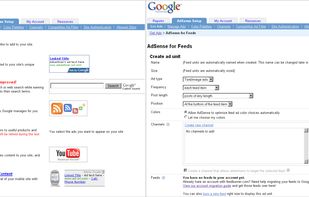 Google AdSense screenshot 1