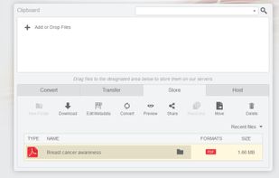 CometDocs screenshot 1